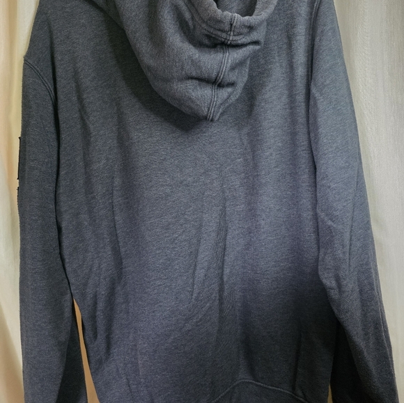 The North Face Men's Americana Tri-Blend Hoodie Dark Grey Small - Picture 5 of 6